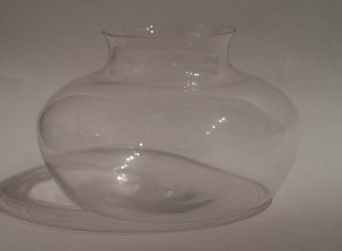 Blown Glass Wide Vase