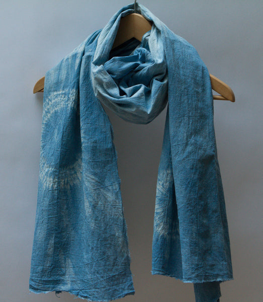 Shibori Cotton Scarf