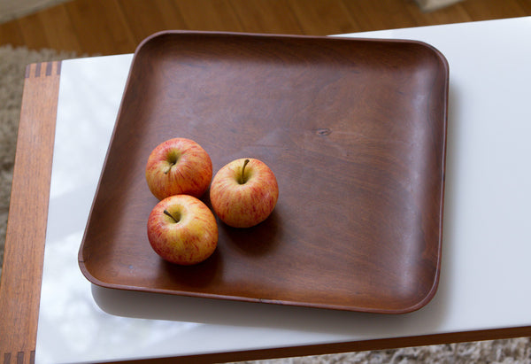 MidCentury Wood Tray